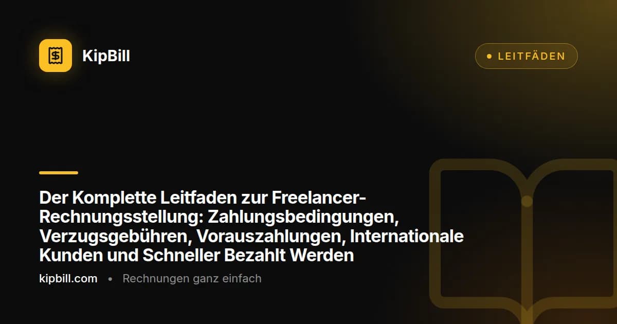 Ein Freelancer arbeitet an Rechnungen am Schreibtisch mit Laptop und Kaffee
