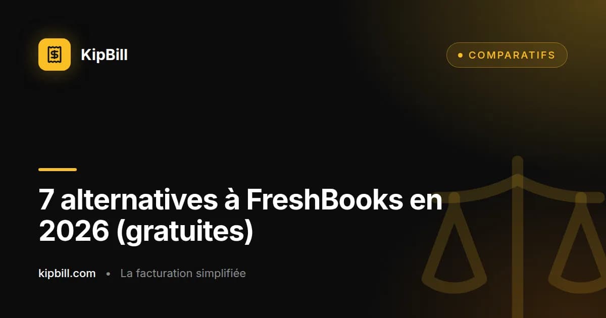 Meilleures alternatives à FreshBooks pour freelances et petites entreprises en 2026