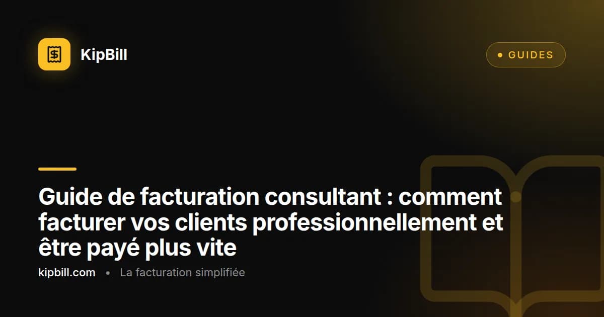 Un consultant examinant une facture professionnelle sur un ordinateur portable avec des documents de projet