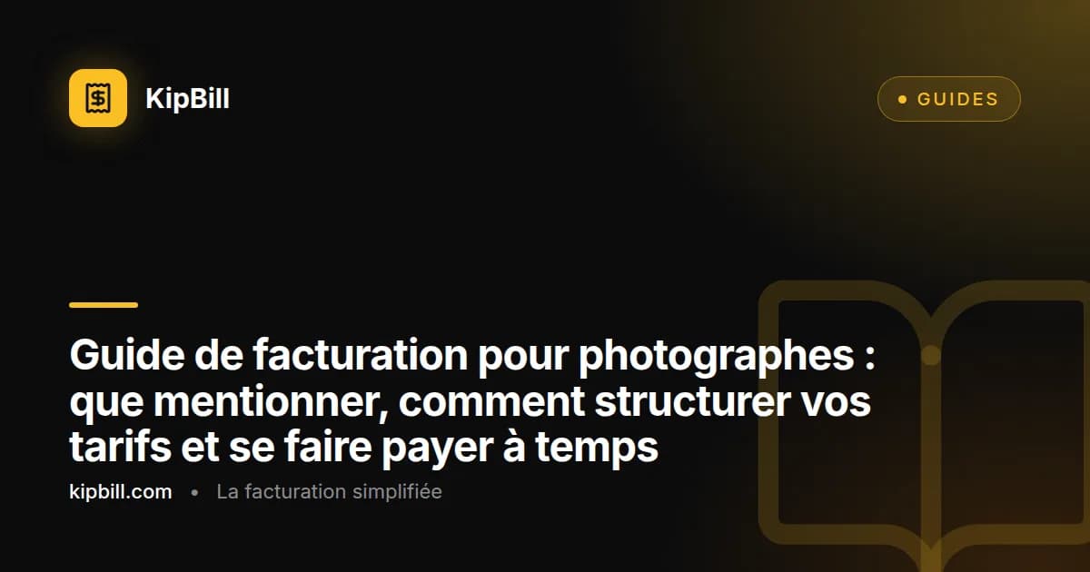 Un photographe consultant une facture sur un ordinateur portable à côté de son matériel photo