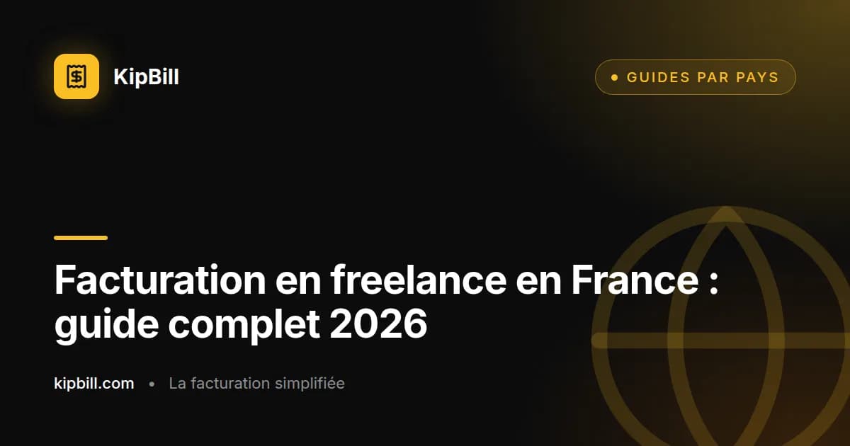 Guide complet de la facturation pour les freelances en France