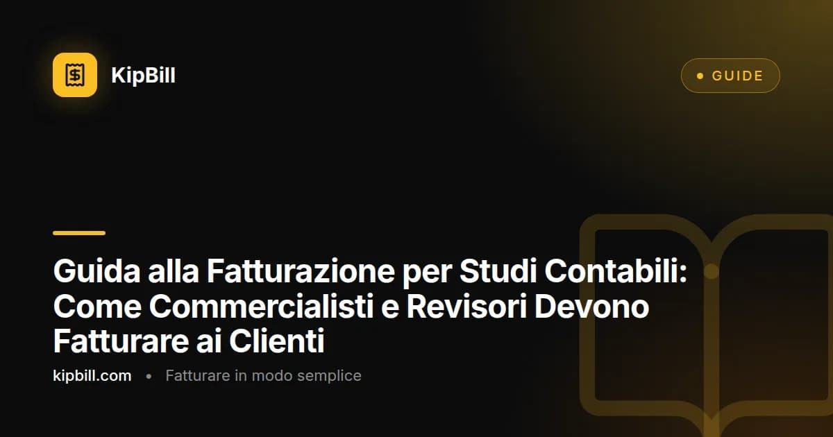 Commercialista che esamina una fattura cliente accanto a documenti fiscali e relazioni finanziarie sulla scrivania