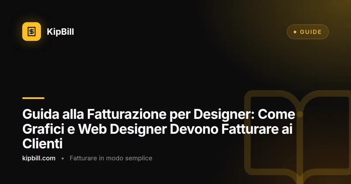 Designer freelance che esamina una fattura di progetto accanto a mockup di identità di marca su un monitor