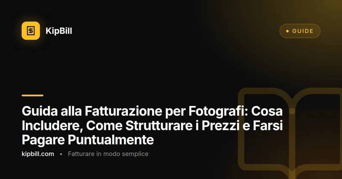 Un fotografo che controlla una fattura sul laptop accanto all'attrezzatura fotografica