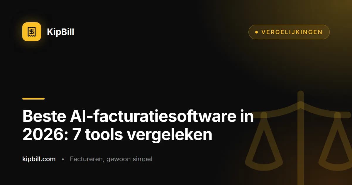 Vergelijking van AI-facturatiesoftware met verschillende platformen en hun functies