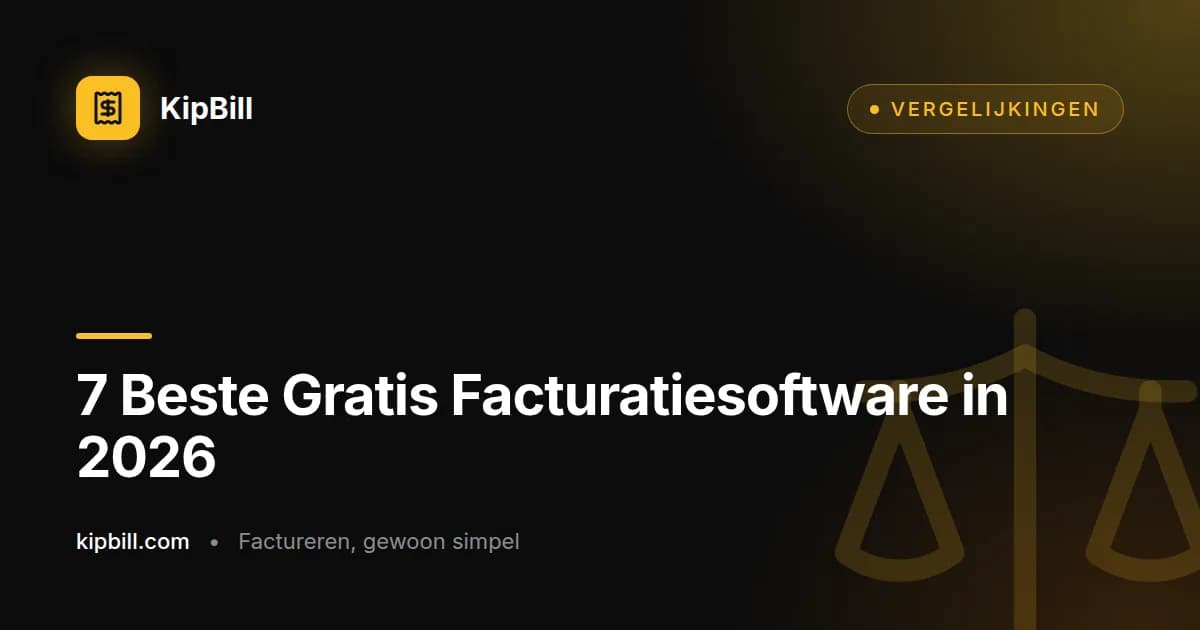 Vergelijking van de beste gratis facturatiesoftware in 2026