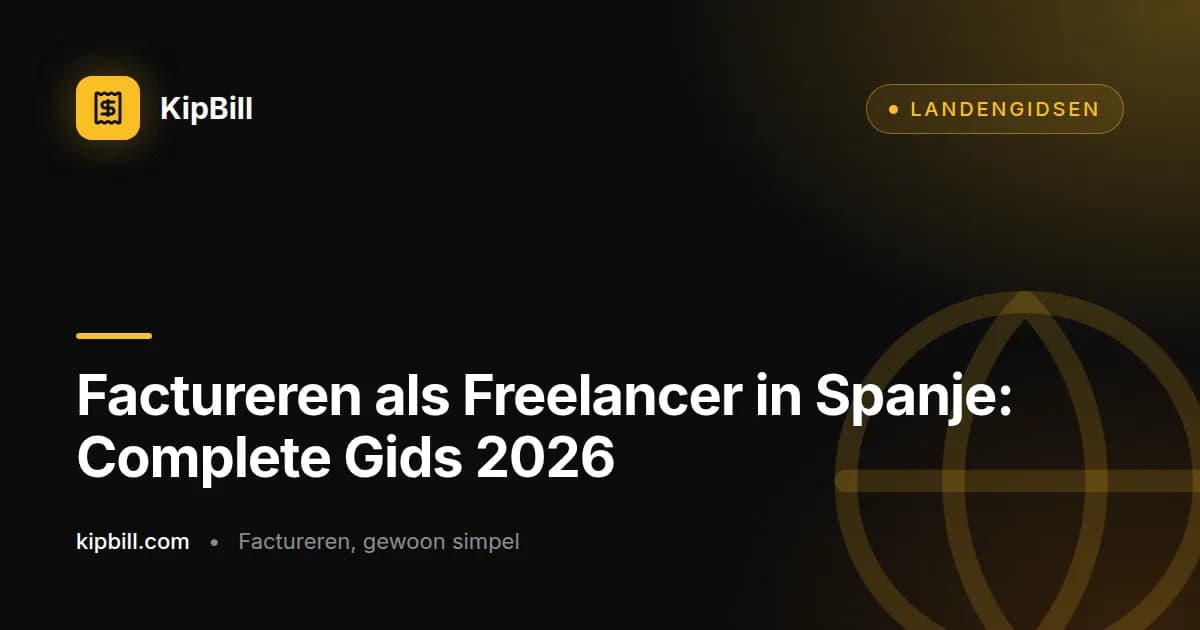 Freelancer die werkt in een Spaans cafe