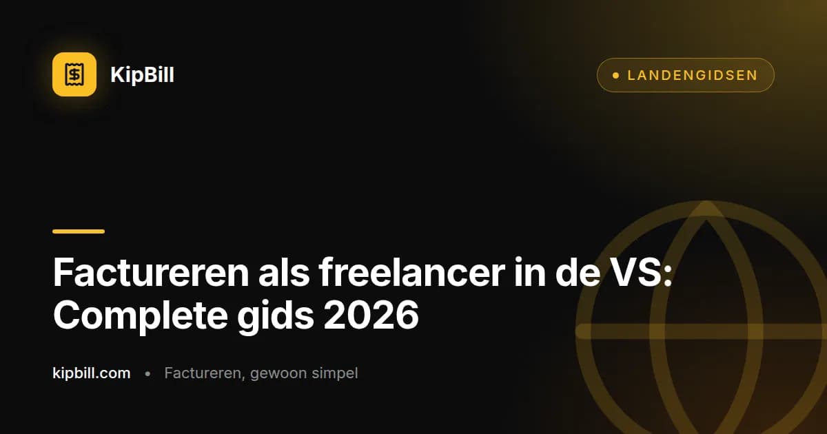 Complete gids voor freelance facturering in de Verenigde Staten
