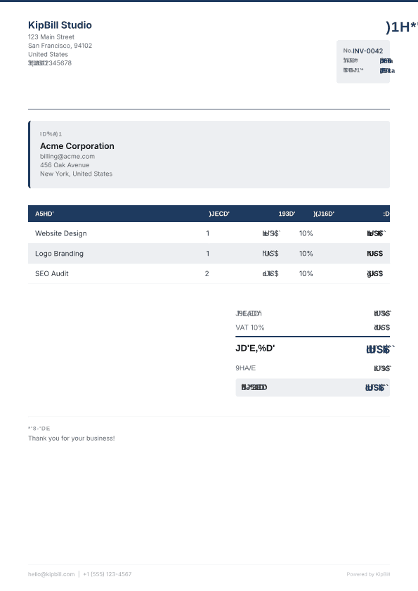 برنامج فواتير للاستشاريين — فوترة احترافية