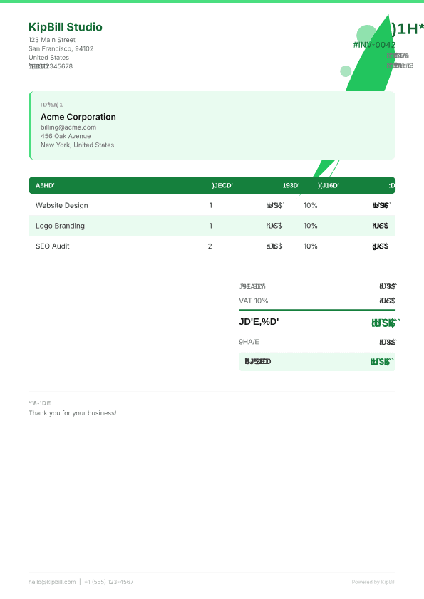 برنامج فواتير لتنسيق الحدائق — فوترة البستنة سهلة