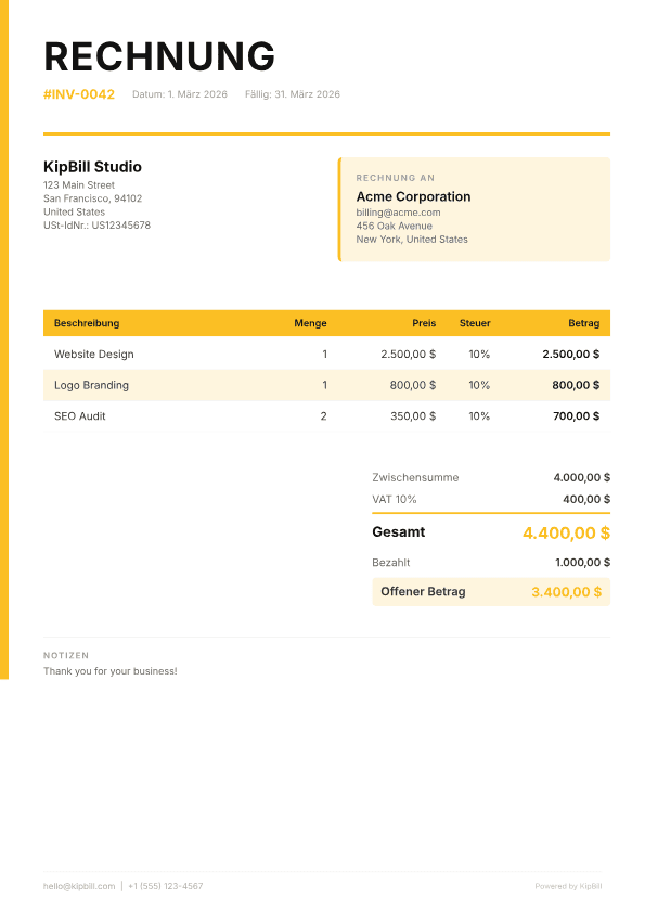 Rechnungssoftware für Klempner — Klempner-Abrechnung Vereinfacht