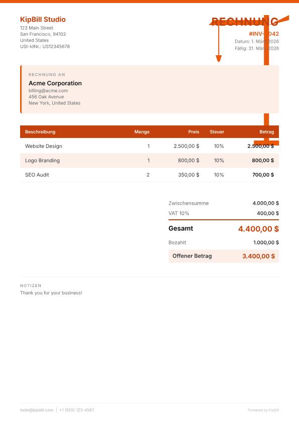 Rechnungssoftware für Bau — Bauunternehmer-Abrechnung leicht gemacht