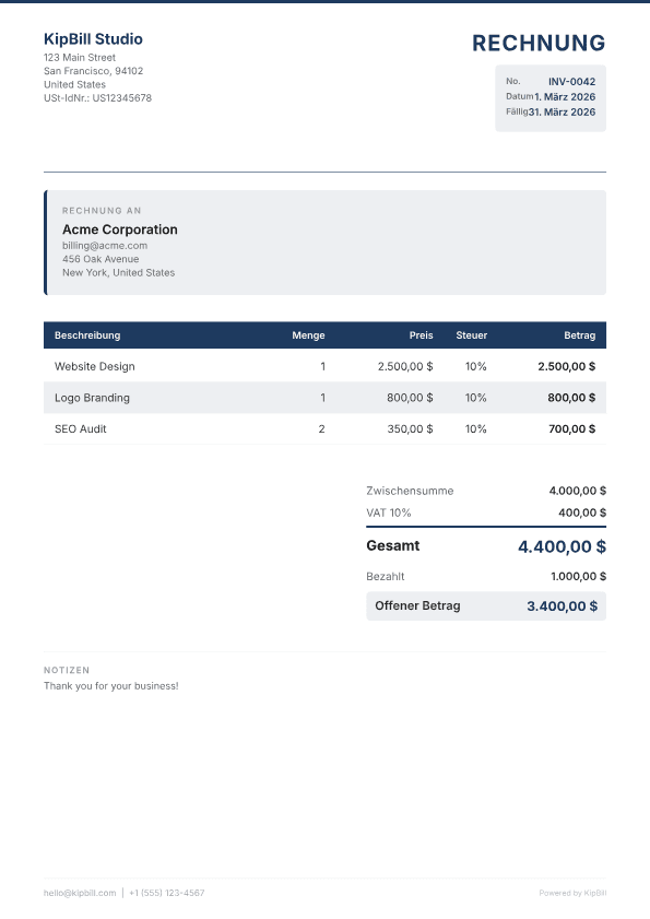 Rechnungssoftware für Berater — Professionelle Abrechnung