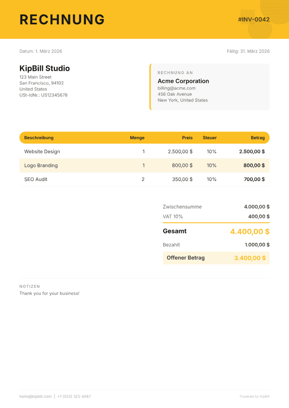 Rechnungssoftware für Designer — Kreative Abrechnung Leicht Gemacht