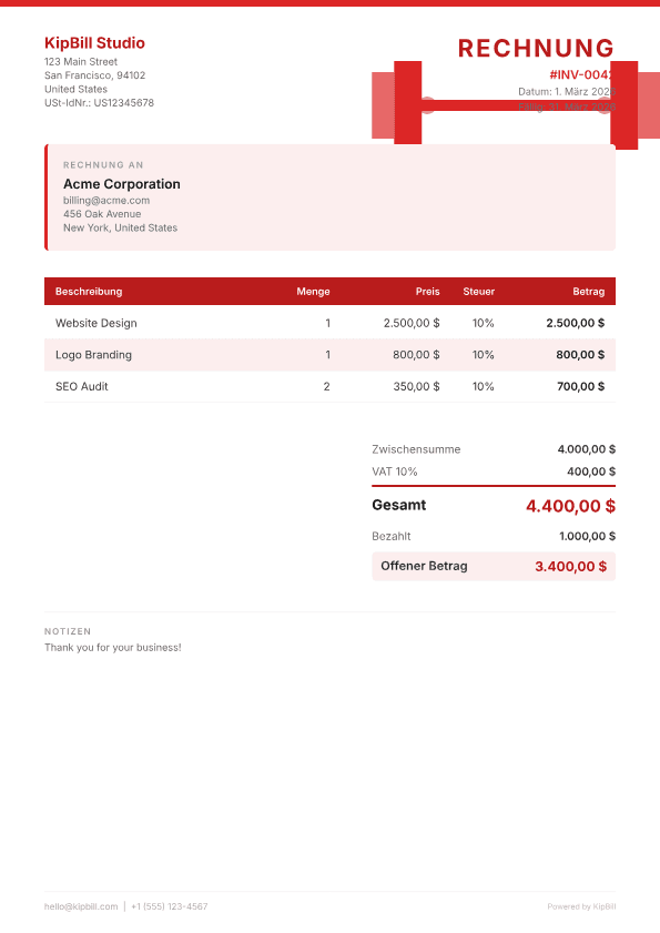 Rechnungssoftware für Personal Trainer — Fitness-Abrechnung Leicht Gemacht