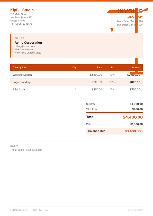 Invoice Software for Construction — Contractor Billing Made Easy