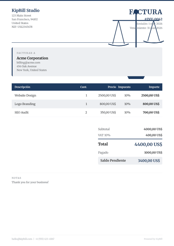 Software de Facturación para Abogados — Facturación Legal Simplificada