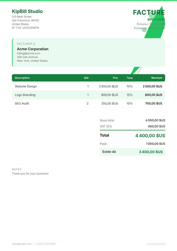 Logiciel de Facturation pour Paysagistes — Facturation Paysagère Facile