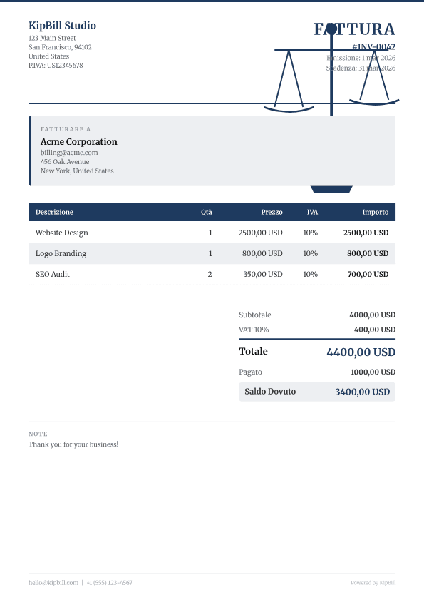 Software di Fatturazione per Avvocati — Fatturazione Legale Semplificata