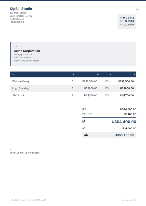 컨설턴트를 위한 청구서 소프트웨어 — 전문 청구