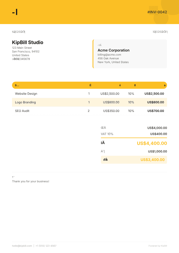 디자이너용 청구서 소프트웨어 — 크리에이티브 청구를 쉽게
