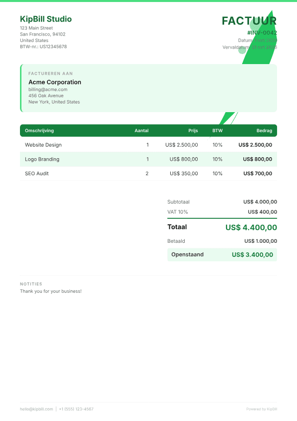 Facturatiesoftware voor Hoveniers — Hoveniersfacturatie Vereenvoudigd