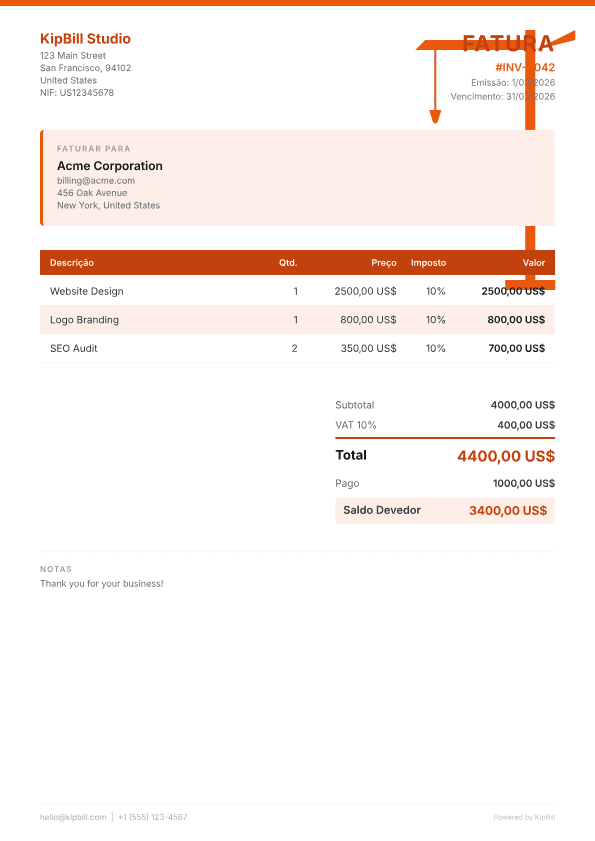 Software de Faturação para Construção — Cobrança para Empreiteiros Facilitada
