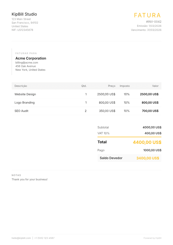 Software de Faturação para Empresas de Limpeza — Receba a Tempo