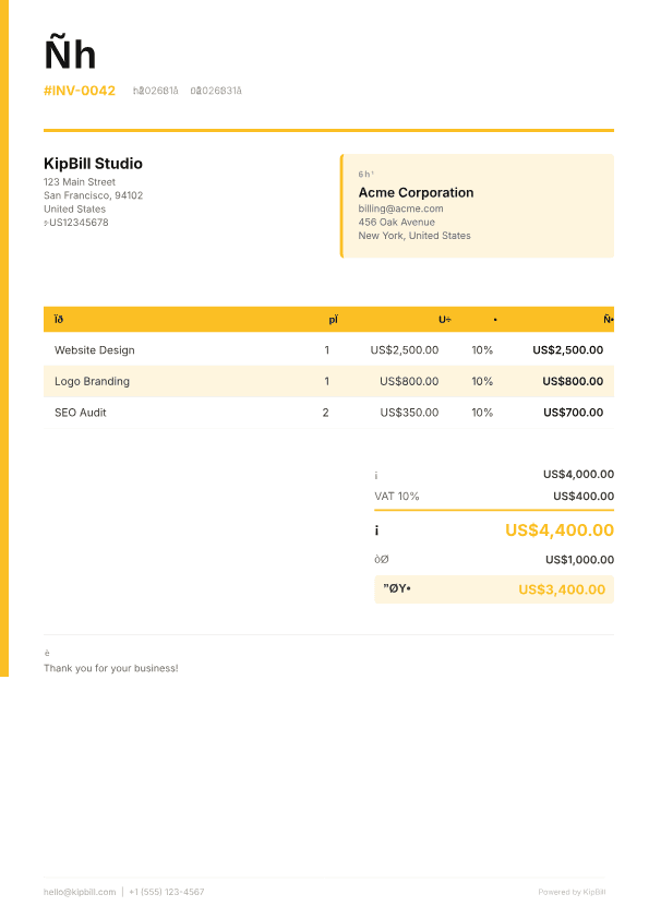 水管工发票软件 — 管道维修账单轻松搞定