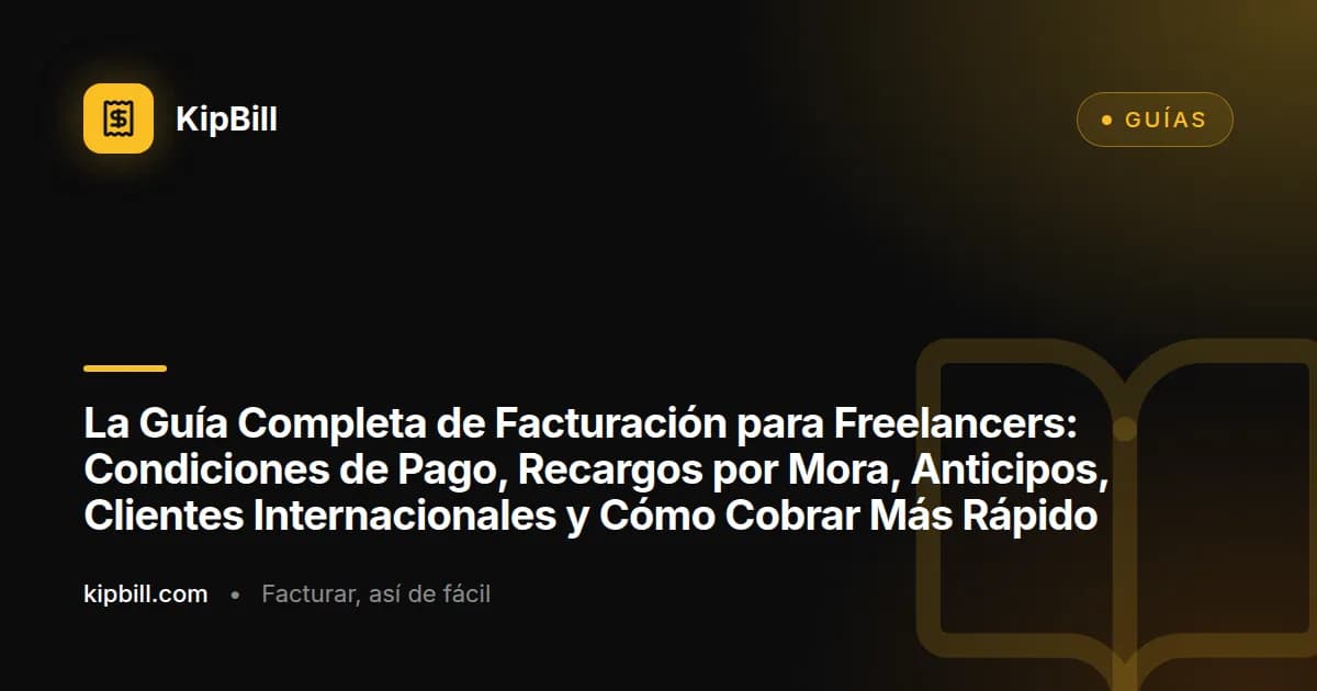 Un freelancer trabajando en facturas en un escritorio con un portátil y café