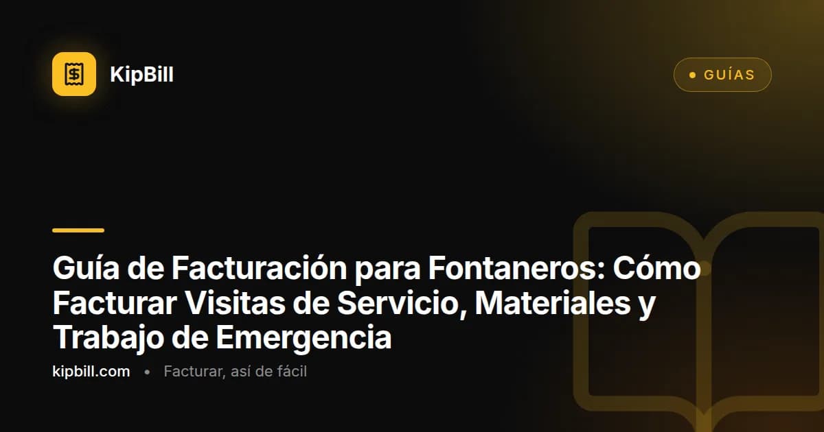 Fontanero preparando una factura de servicio detallada en una tablet después de completar un trabajo de reparación en el sitio