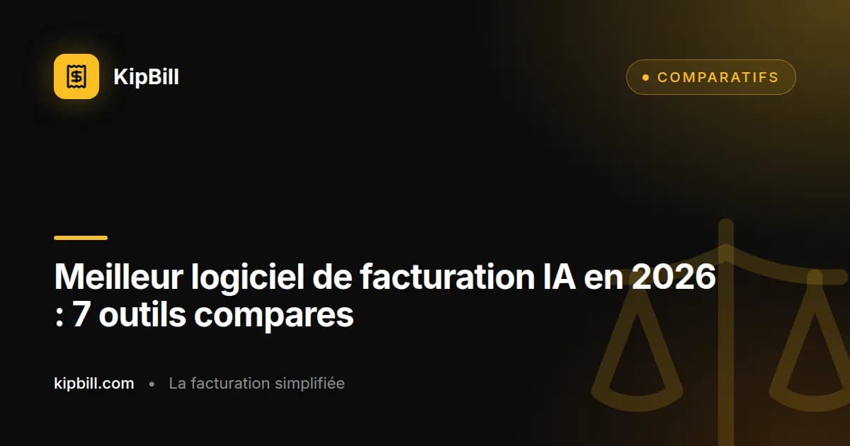 Comparaison de logiciels de facturation IA montrant différentes plateformes et leurs fonctionnalités