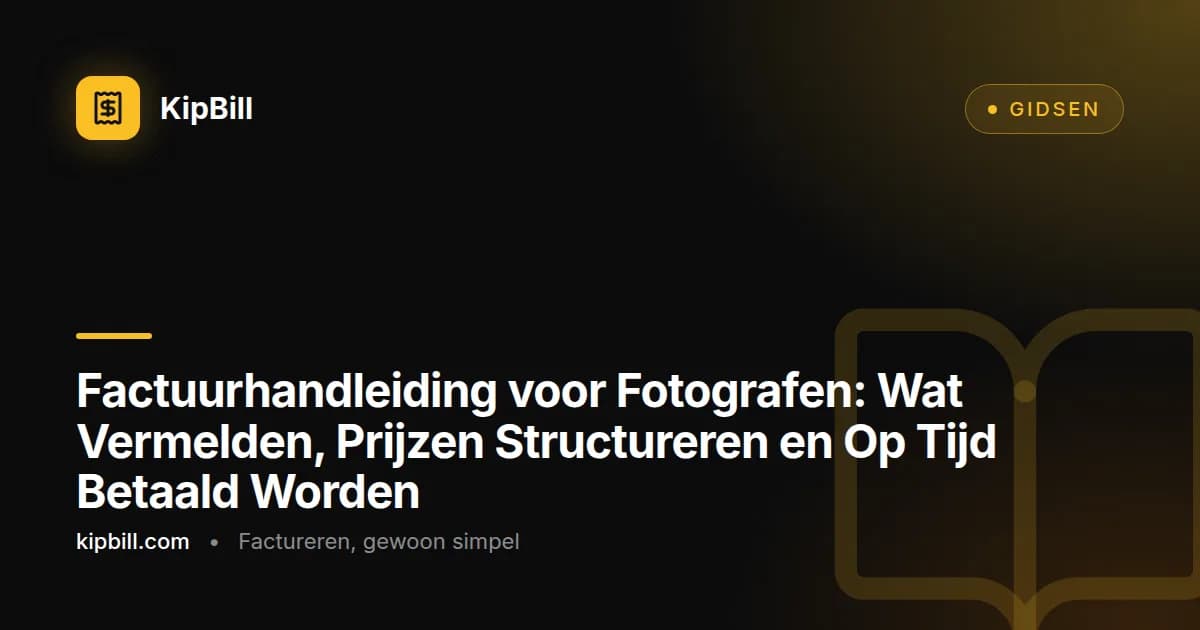 Een fotograaf die een factuur bekijkt op een laptop naast camera-apparatuur