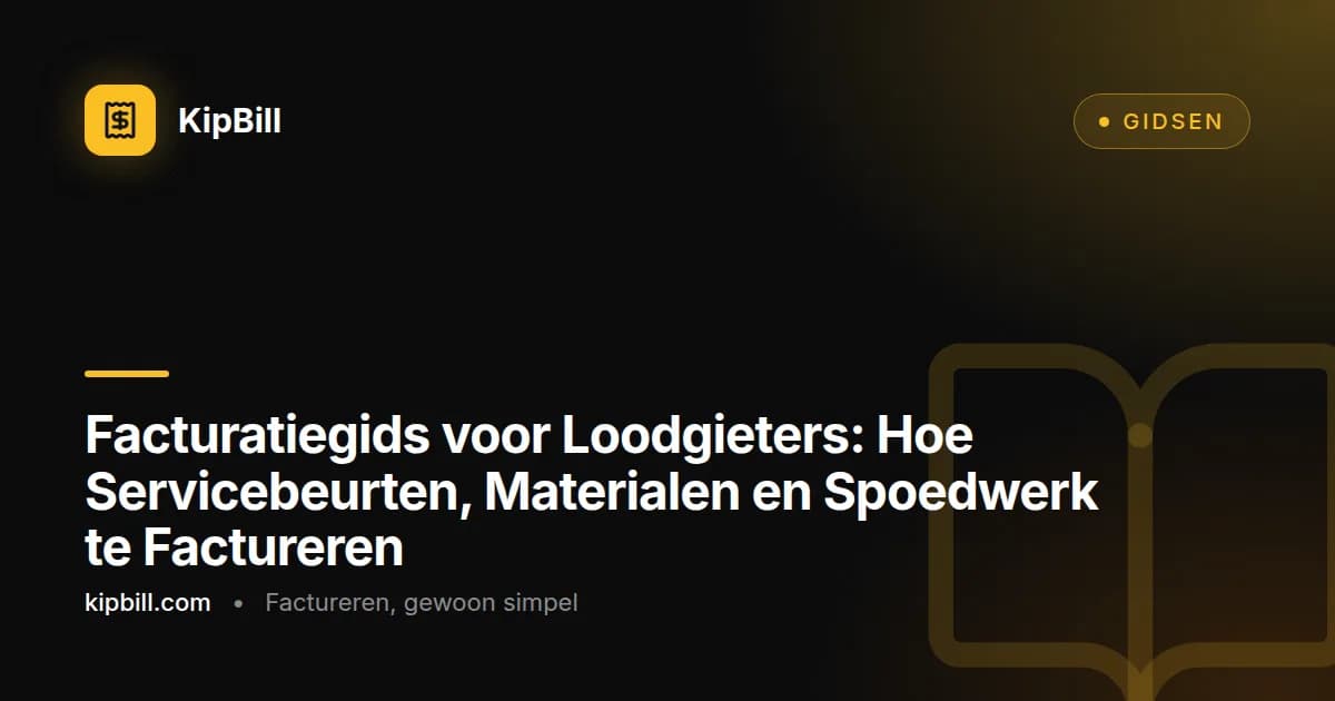Loodgieter die een gedetailleerde servicefactuur op een tablet voorbereidt na het voltooien van een reparatie op locatie