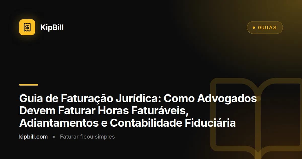 Advogado a analisar uma fatura jurídica detalhada com horas faturáveis e discriminação de adiantamentos numa secretária
