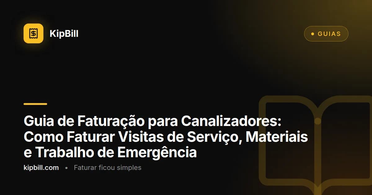 Canalizador a preparar uma fatura de serviço detalhada num tablet após completar um trabalho de reparação no local