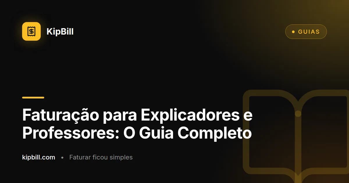 Um explicador particular a preparar uma fatura de aulas semanais no portátil