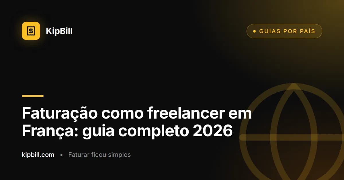 Guia completo de faturação para freelancers em França