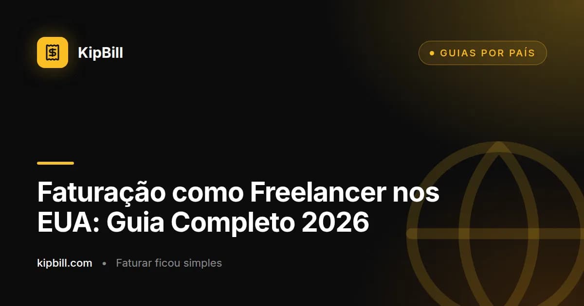 Guia completo de faturação freelance nos Estados Unidos